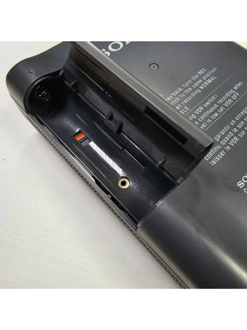 FOR PARTS OR REPAIR Sony TCM-200DV Portable Cassette Voice Recorder